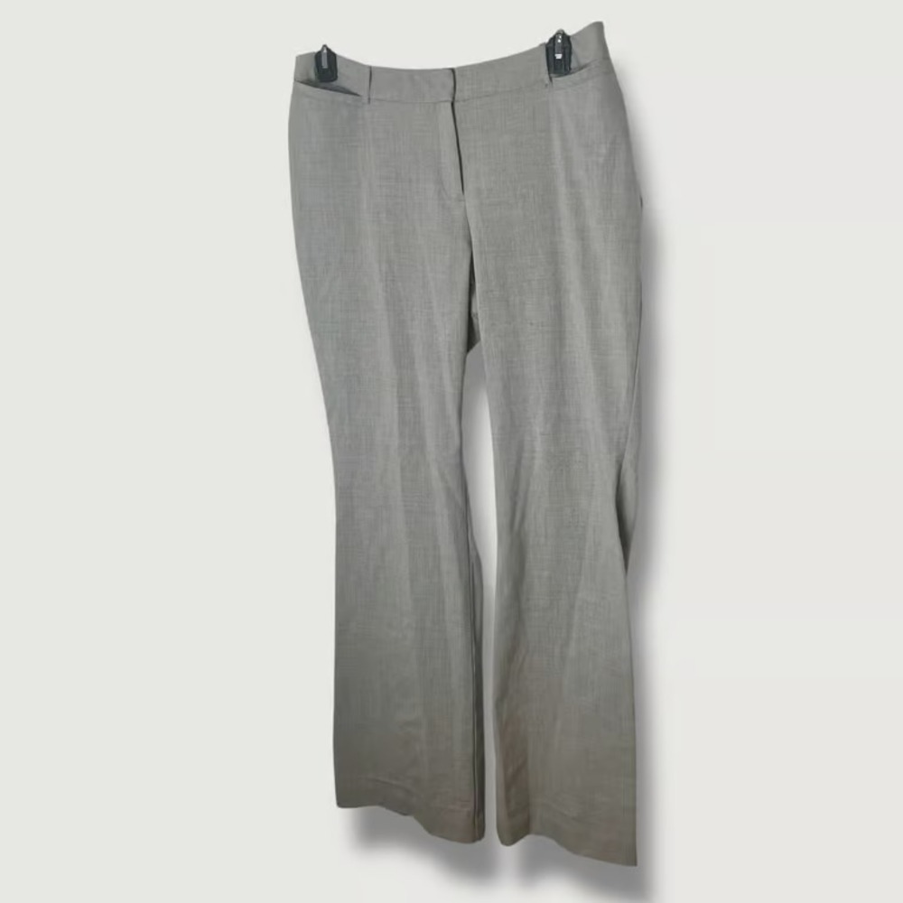 Worthington Gray Curvy Fit Bootcut Dress Pants Size 12